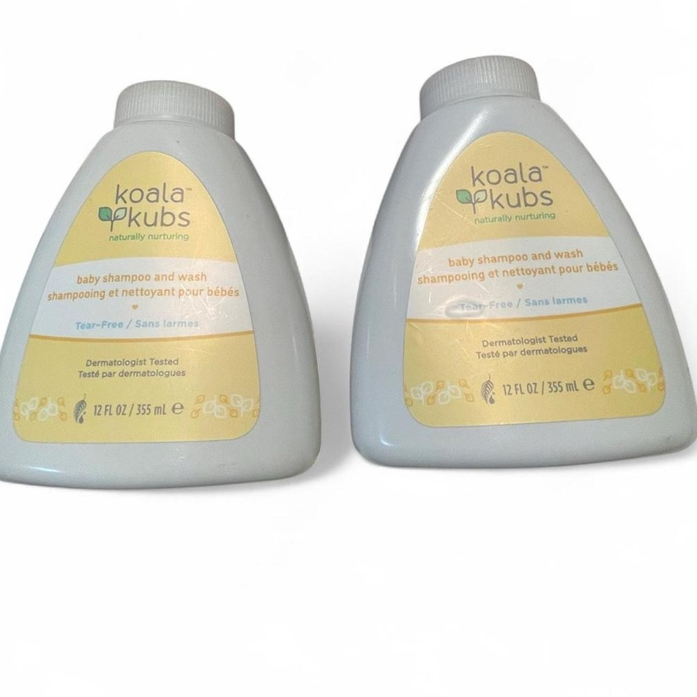 Bundle of 2 Koala Kubs Baby Shampoo and Wash - New and Sealed